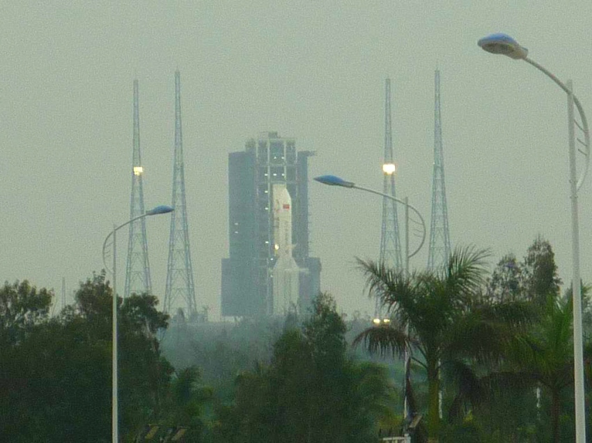 辰竹安全栅保障长征五号发射圆满完成