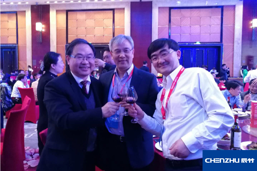  贺：辰竹王竹平董事长&总经理荣获年度自主品牌先锋奖