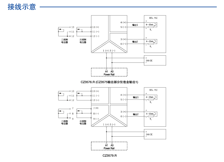 一进一出 电位器输入隔离器