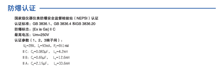 一进一出 模拟量输入隔离式安全栅