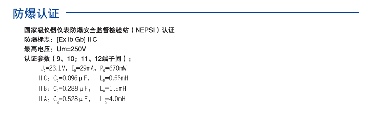二进二出 模拟量输入、输出浪涌保护安全栅（回路供电）