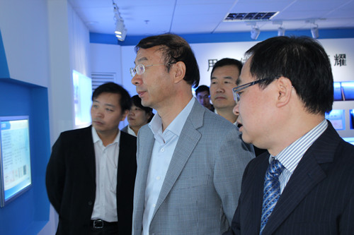 国家工信部信息化推进司领导莅临辰竹调研中小企业“两化融合”情况