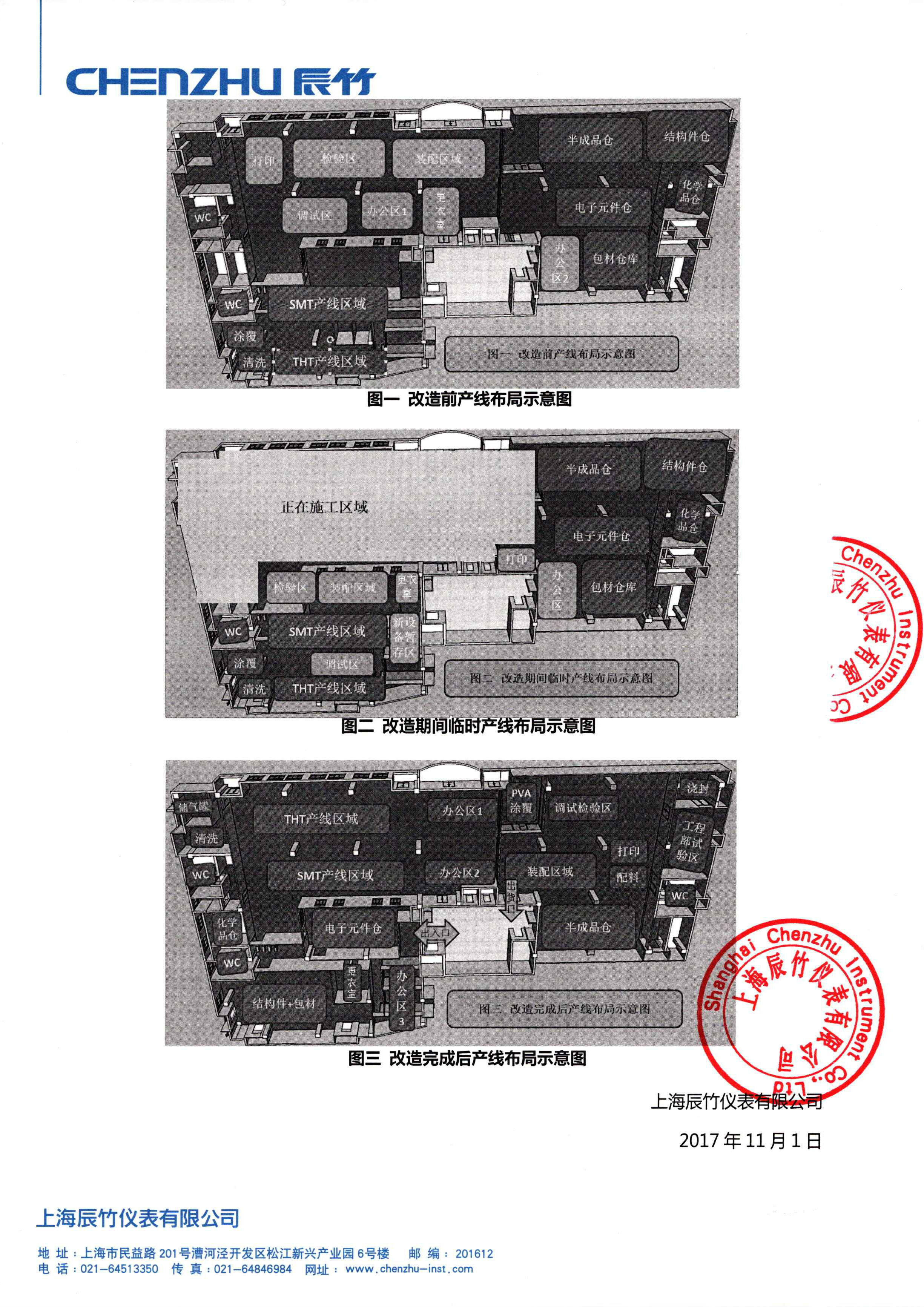 提产能，促发展丨上海辰竹仪表有限公司工厂产线升级改造通知