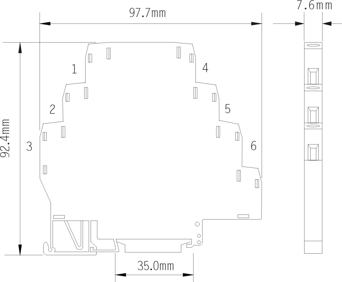 24V电压系统本安型SPD