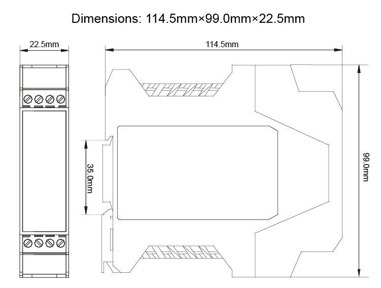 Explosion-proof lift;safety door,Isolated Barrier(1 channel)