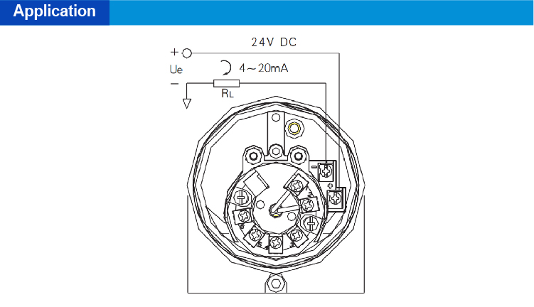 Intrinsically safe field  display isolated temperature transmitter