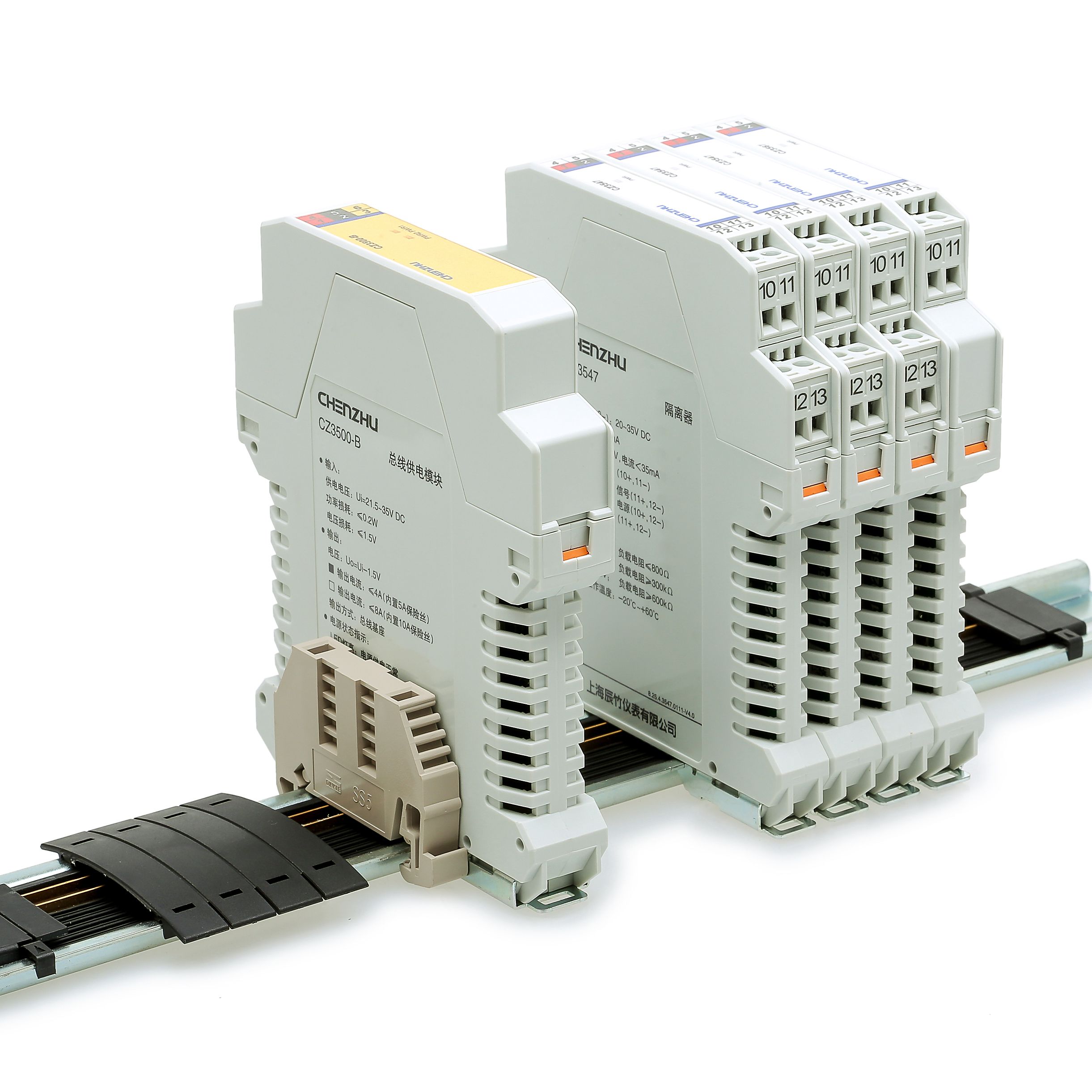 tc  二进二出 热电偶输入隔离器二进二出 信号类型和测量范围可编程