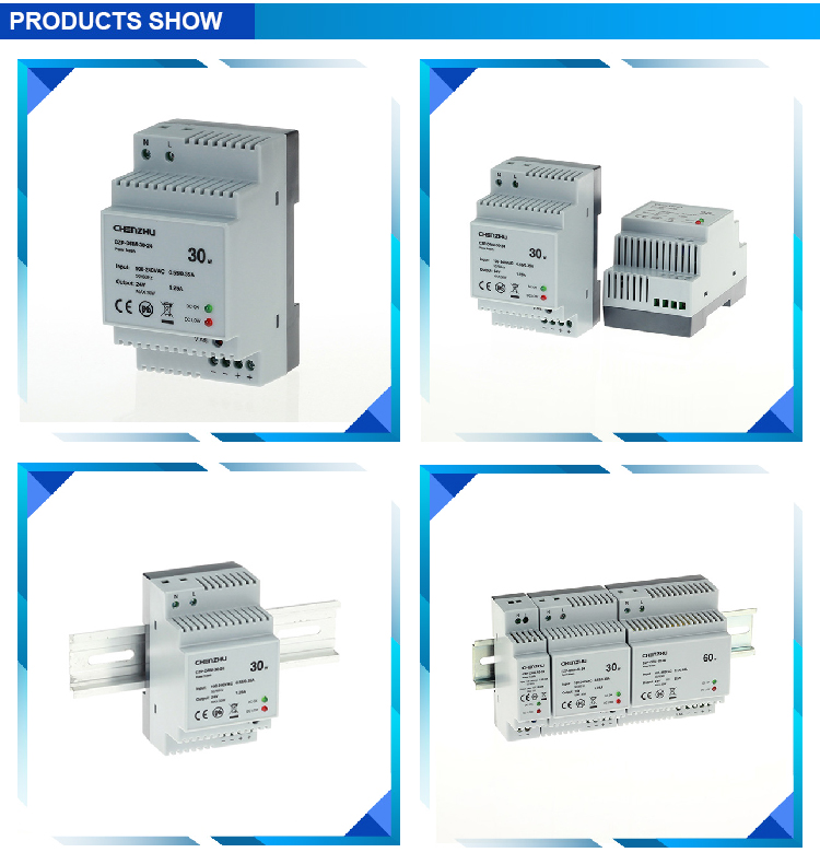 DIN Rail Tpye Power Supply 30W/24V Output