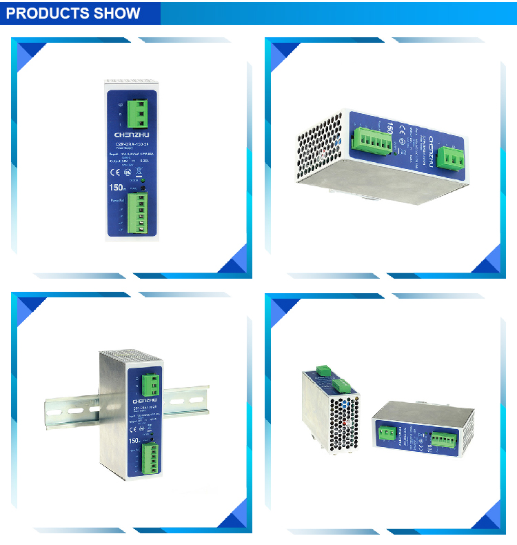 DIN Rail Tpye Power Supply 150W/24V Output