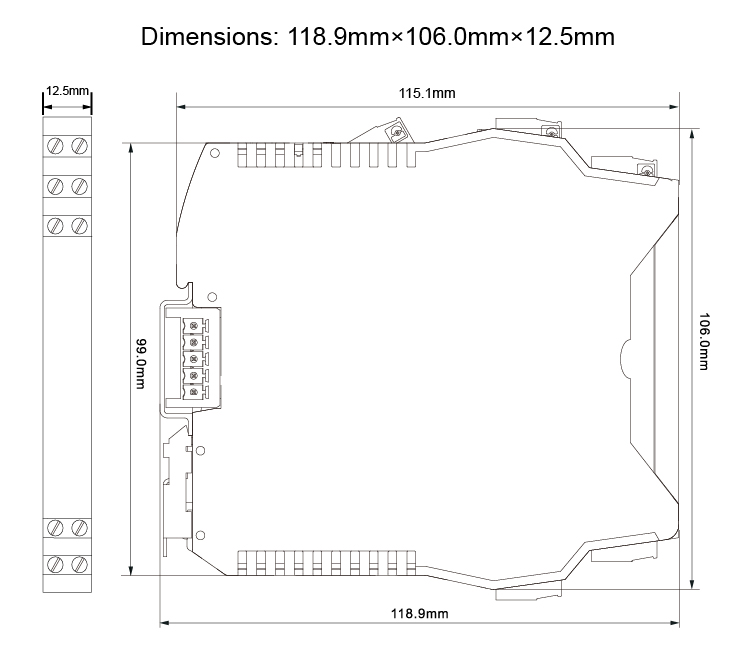 DI, Transistor Output Isolated Barrier(1 channel)
