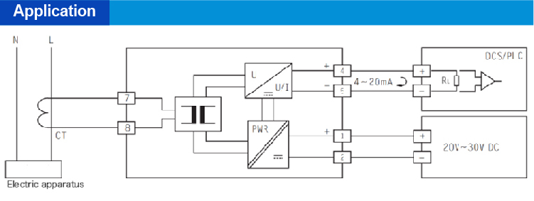 AC current input,power Transmitter(1 channel)