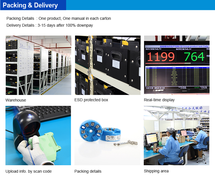 TC input isolated temperature transmitter