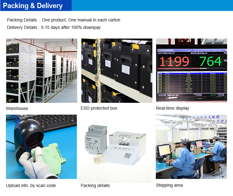DIN Rail Tpye Power Supply 30W/24V Output